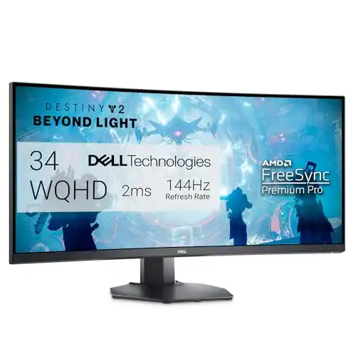 Curved Monitor 34 Zoll Dell S3422DWG, 34 Zoll, WQHD 3440×1440