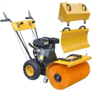 Benzin-Schneefräse vidaXL Multifunktions-Schneefräse, 6,5 CV
