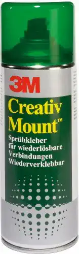 Sprühkleber 3M CreativMount – Sprühklebstoff mit leichter Haftkraft