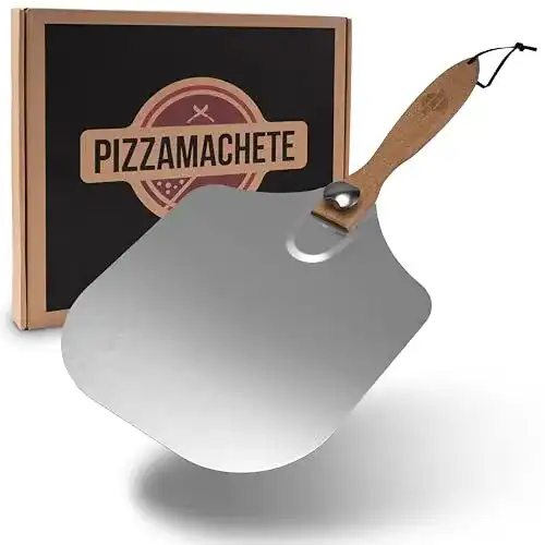 Pizzaschaufel Edelstahl PIZZAMACHETE Pizza-Schieber Edelstahl
