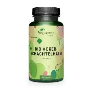 Zinnkraut-Kapseln Vegavero BIO ACKERSCHACHTELHALM Kapseln
