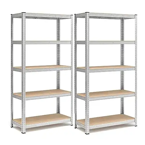 Schwerlastregal SONGMICS Lagerregale, e, 2er Set, Kellerregale