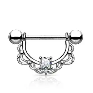 Piercing Paula & Fritz ® Brustwarzen, Chirurgenstahl 316L