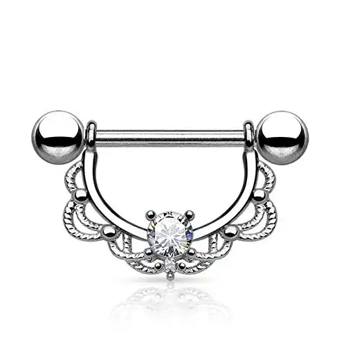 Piercing Paula & Fritz ® Brustwarzen, Chirurgenstahl 316L