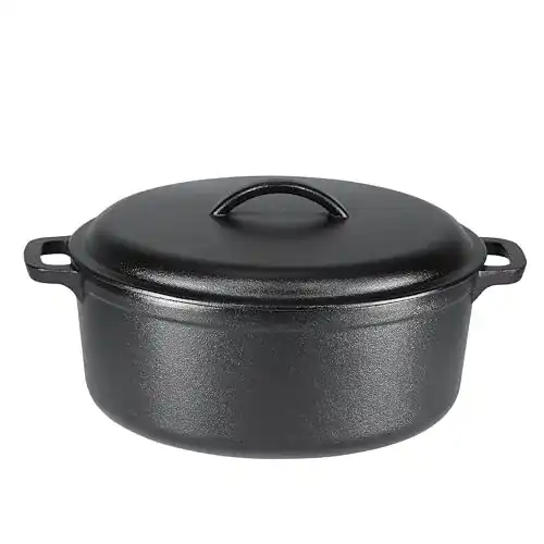 Die beste Dutch Oven ohne Füße Amazon Basics Schmortopf aus Gusseisen 2026 Test Bestseller Dutch Oven ohne Füße Amazon Basics Schmortopf aus Gusseisen