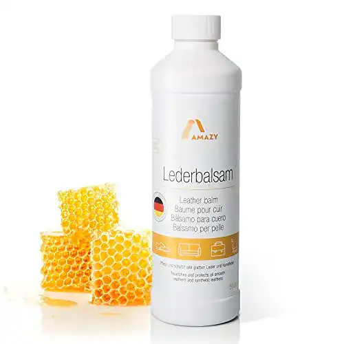 Kunstleder-Pflege Amazy Lederbalsam 500ml mit Bienenwachs