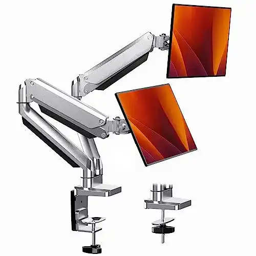 Monitorhalterung (2 Monitore) Ergear 13-32 Zoll Gasfeder