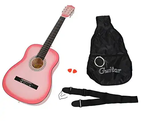 Die beste Kindergitarren ts-ideen Akustik Gitarre Klassikgitarre Rosa Schwarz 2026 Test Bestseller Kindergitarren ts-ideen Akustik Gitarre Klassikgitarre Rosa Schwarz