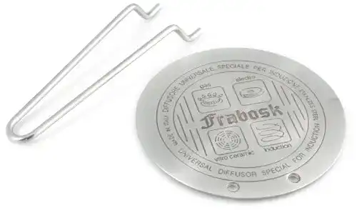 Induktion-Adapterplatte Frabosk Diffusore, Edelstahl, Silber, 3