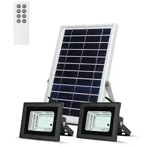 Solarstrahler Richarm Solar Flutlichter Fernbedienung Außen