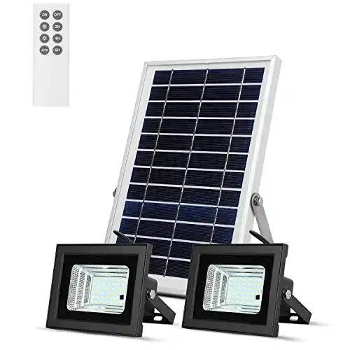 Solarstrahler Richarm Solar Flutlichter Fernbedienung Außen