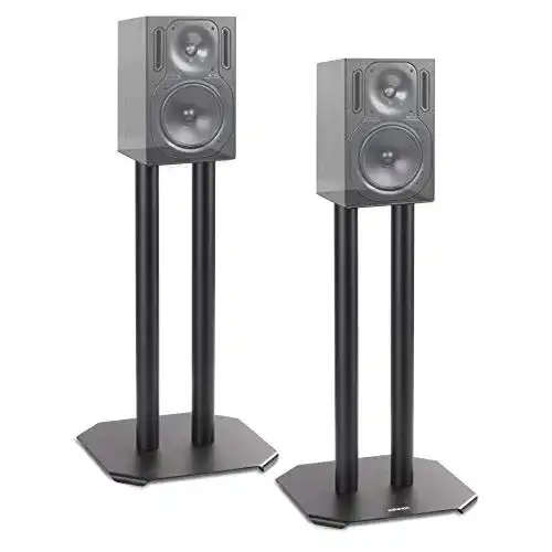 Lautsprecherständer Duronic SPS1022, 40 Twin 40 cm Schwarz