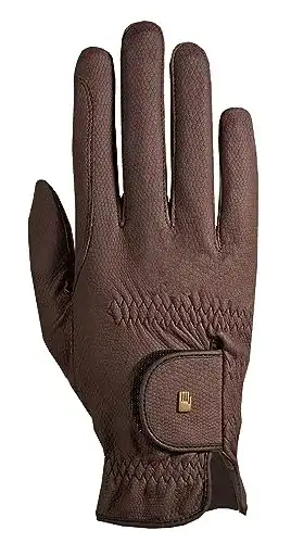 Winter-Reithandschuhe Roeckl Sports Roeck Grip, Unisex, Mokka, 6