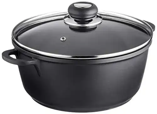 Gusseisen-Topf 24 cm KRÜGER Krüger Aluguss Fleischtopf Delta