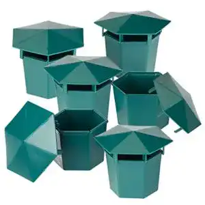 Schneckenschutz Exbuster 6er-Set Premium Bio-Schneckenfallen