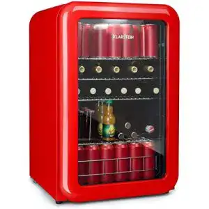 Getränkekühlschrank Klarstein PopLife Retro, 115 Liter, 0-10°C
