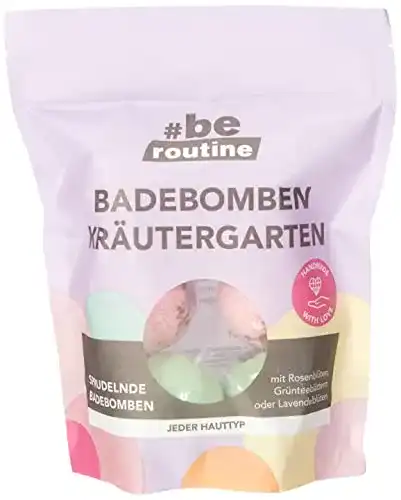 Badebomben #be routine Set Kräutergarten, 300 g