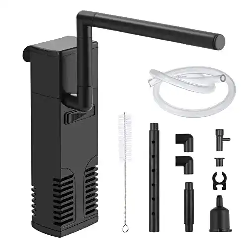 Aquarium-Pumpe-60l flintronic Aquarium Filter, 4W Aquarium Pumpe