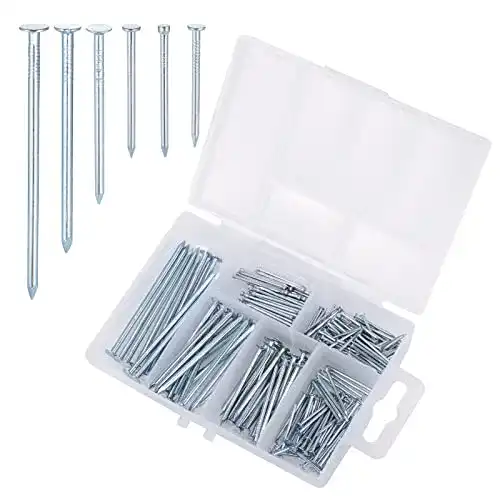 Stahlnägel Fentar 240 Stück Nägel Set, Senkkopfnägel, 6 Größen