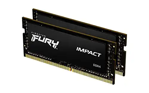 32GB RAM Kingston FURY Impact 32GB (2x16GB) 2933MHz DDR4