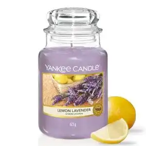 Kerzen im Glas Yankee Candle Duftkerze Lemon Lavender