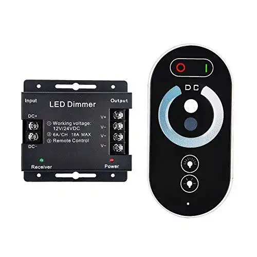 Funk-Dimmer INHDBOX 24V/12V Stufenlose Touch-Dimmer
