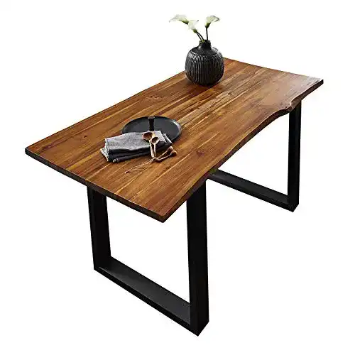 Esstisch SAM Esszimmertisch 200×100 cm IDA, Cognac