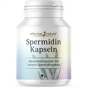 Spermidin-Kapseln effective nature, Spermidin Forte, 90 Kapseln