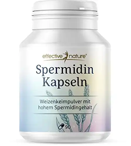 Spermidin-Kapseln effective nature, Spermidin Forte, 90 Kapseln