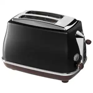 Retro-Toaster De’Longhi Toaster Icona Vintage CTOV2103.BK