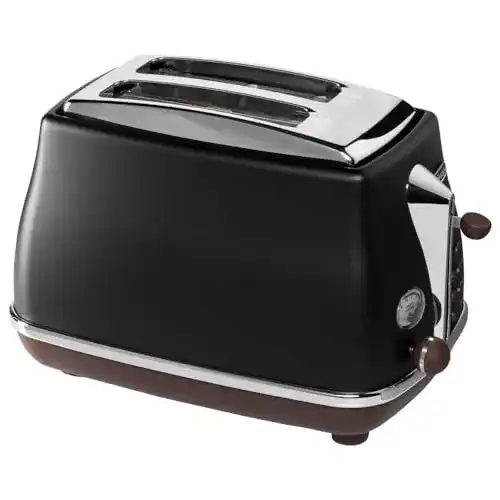 Retro-Toaster De’Longhi Toaster Icona Vintage CTOV2103.BK