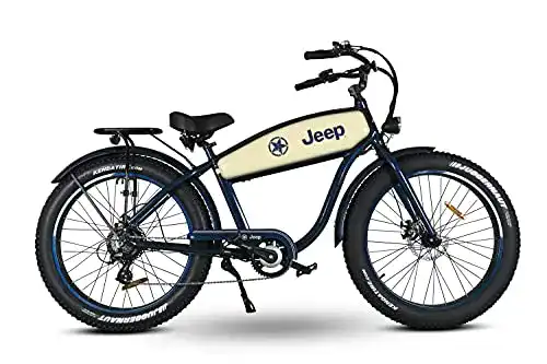 Jeep-E-Bike Jeep Cruise E-Bike CR 7005, 26″ Laufräder, 7-Gang