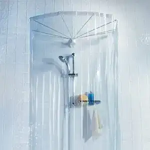Duschspinne Spirella Duschfaltschirm “Ombrella” weiß