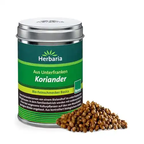 Koriandersamen Herbaria Koriander ganz, 40 g Dose
