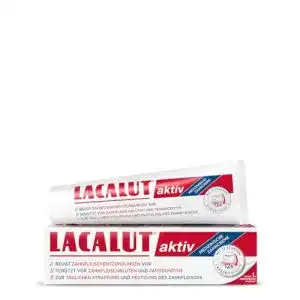 Zahnpasta gegen Zahnfleischrückgang Lacalut AKTIV ZAHNCREME