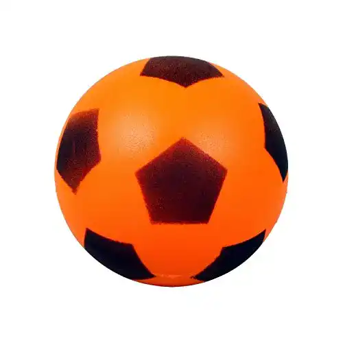 Softball John 50750 Softfußball, 20 cm (orange)