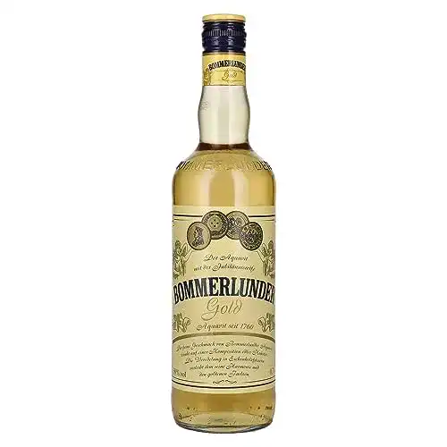 Aquavit Bommerlunder Gold mit Jubiläums-Fassreife Obstbrände