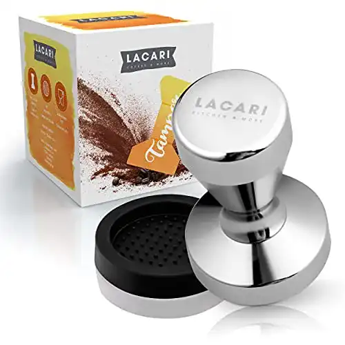 Tamper 51mm Lacari Home & Living, mit Silikonmatte