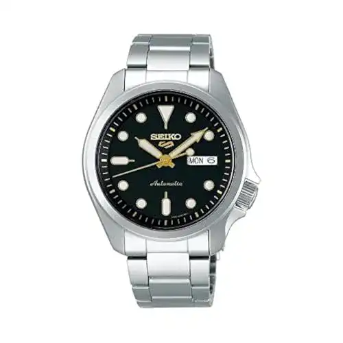 Seiko Automatik Seiko Men’s Black 5 Sports Watch SRPE57K1
