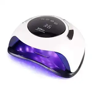 Nageltrockner ABsuper UV LED Lampe für zwei Hände