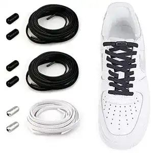 Schnürsenkel MXKOCO Elastische mit Metallkapsel