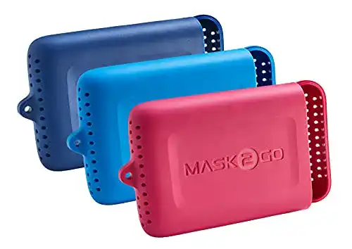 Maskentasche MASK 2 GO Maskenetui (3er Set) für FFP2/OP