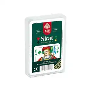Skat ASS Altenburger 22570027 Turnierbild, Kartenspiel, Plastiketui