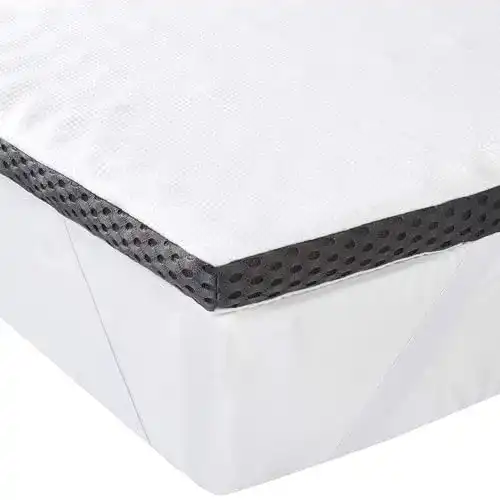 Topper 160×200 Amazon Basics, mit Memory-Schaumstoff
