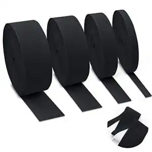 Falzgummi Auckpure 20 Meter Gummiband Schwarz