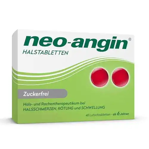Halsschmerztabletten Klosterfrau Neo-angin zuckerfrei, 48 St.
