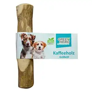 Kauholz Hund Green Hero Kaffeeholz Kaustab Größe M 18 cm