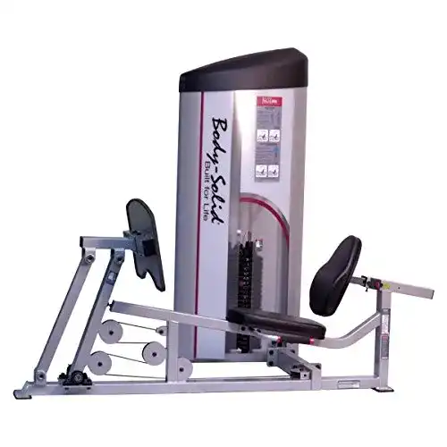 Beinpresse Body-Solid Pro Club S2 und Wadenmaschine, S2LPC