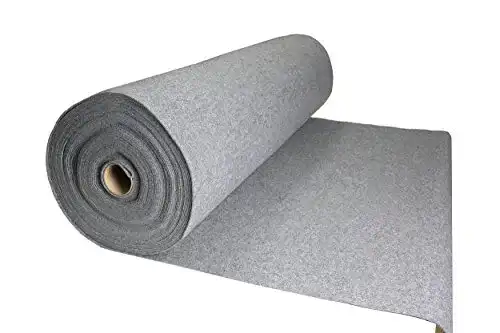 Filz 3mm tukan-tex Filz Grau Filzstoff 50x150cm Meterware 3,0mm