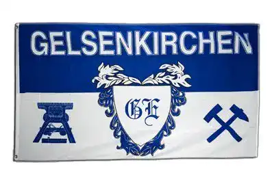 Die beste Schalke-Fahne Flaggenfritze Fanflagge Gelsenkirchen mit Wappen 2026 Test Bestseller Schalke-Fahne Flaggenfritze Fanflagge Gelsenkirchen mit Wappen
